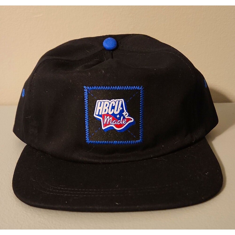Pepsi HBCU Black & Blue Adjustable Strapback Hat 100% Cotton Cap Soda Theme